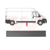 Moulure laterale droite aussi pour véhicules avec porte latérale empattement court  2950mm gris foncé