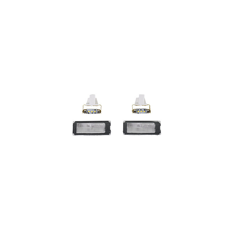 Set (gauche et droit) feu éclairage plaque led (2 pieces)