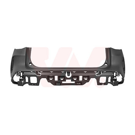 Pare-choc arrière en primer pour véhicules sans assistant d angle mort pas c4x