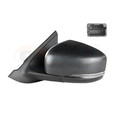 Rétroviseur électrique complet gauche 5pin noir