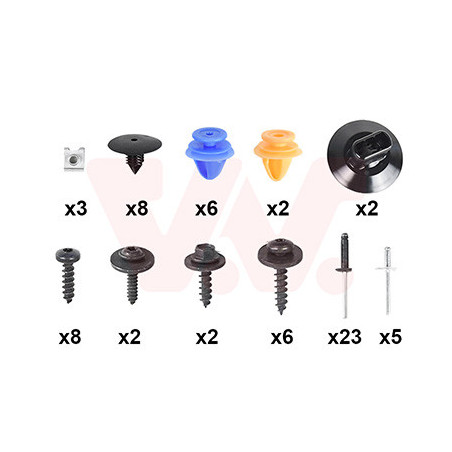 Kit montage pare-choc avant