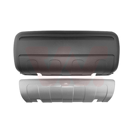 Spoiler inférieur 4x4 climbing sans trous pour parkcontrol avec moulure grise