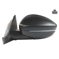 Rétroviseur électrique complet gauche 5pin noir