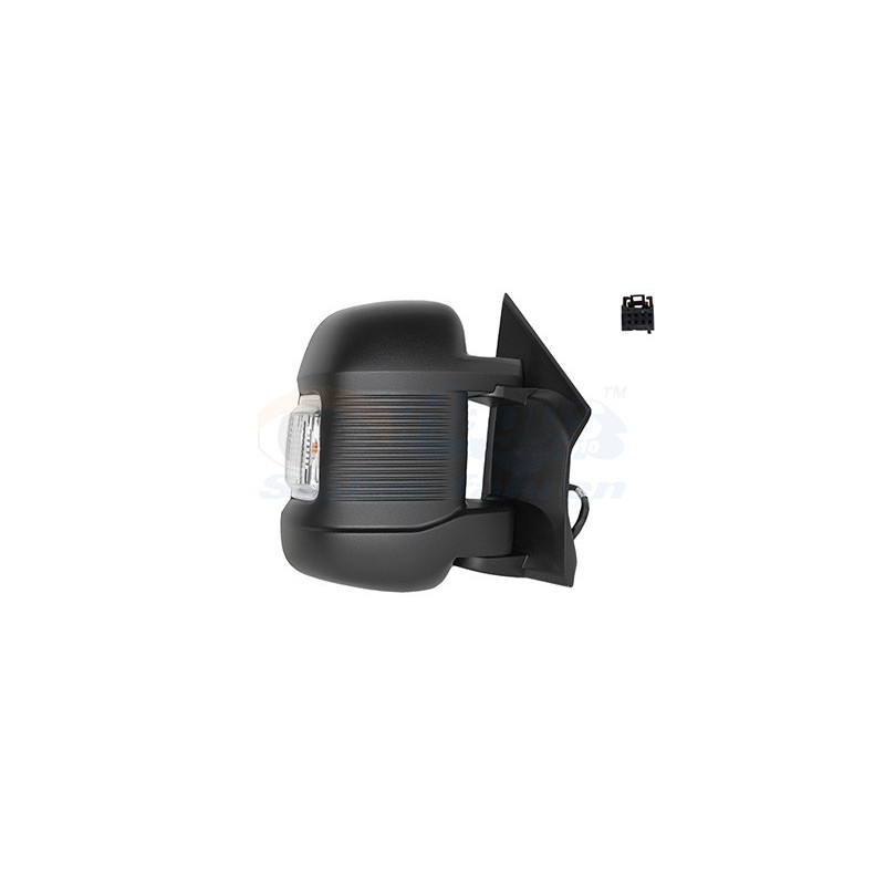 Rétroviseur électrique complet droit 24  w16w bras court chauffant