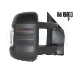 Rétroviseur électrique complet droit 24  w16w bras long chauffant avec radio et antenne dab