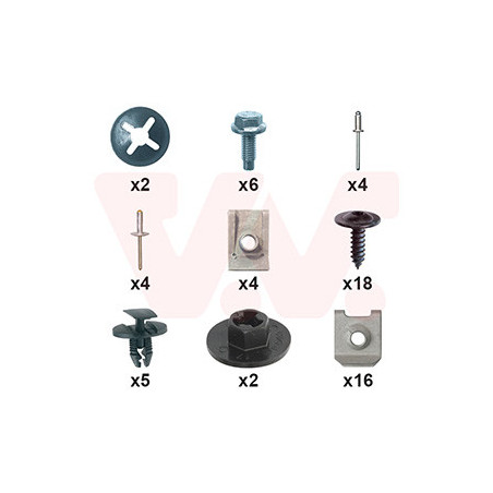 Kit montage pare-choc avant