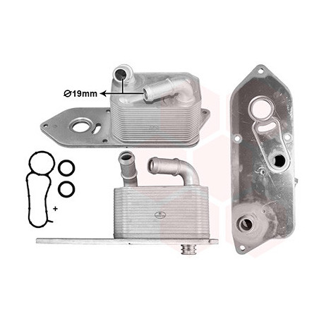 Radiateur huile pour moteur