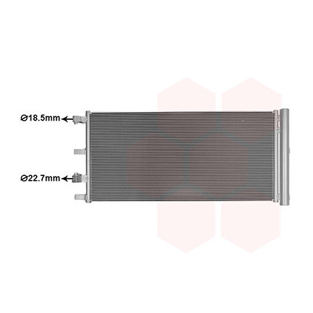 Condenseur avec bouteille