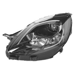 Phare gauche led h1 trend titanium