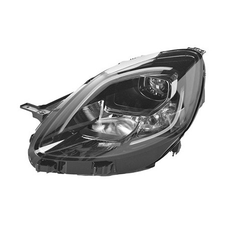 Phare gauche led h1 trend titanium