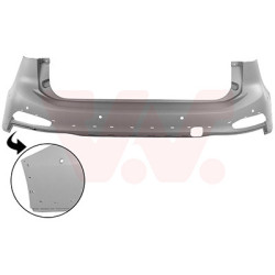 Pare-choc arrière active break  6 trous pour parkassist