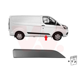 Moulure porte avant droite gris