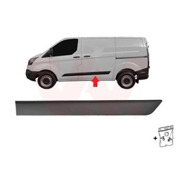 Moulure aile arrière gauche inférieure gris