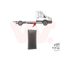 Moulure droite -19 pickup - chassis-cabine coin arrière droit de la cabine gris