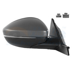 Rétroviseur électrique complet droit 8pin primer chauffant avec sonde de température