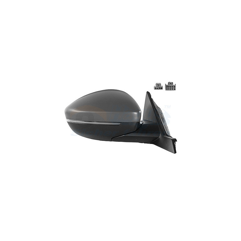 Rétroviseur électrique complet droit 8pin primer chauffant avec sonde de température