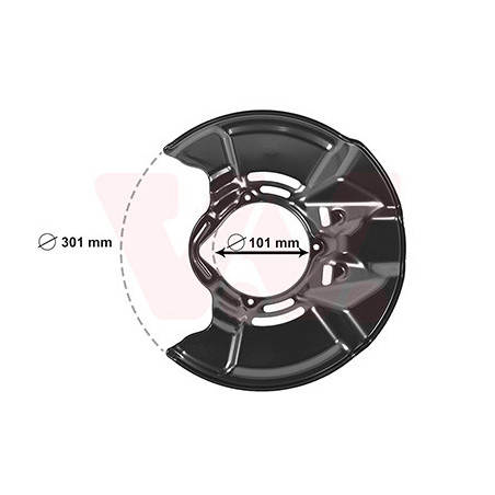 Protection disque frein avdroit ou gauche