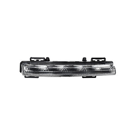 Feu éclairage jour droit led ulo cadre  noir