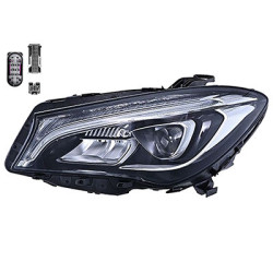 Phare double avant gauche 16  led zkw pour véhicules sans feux-phares de virages