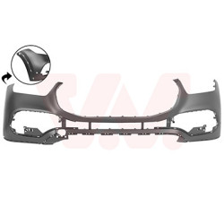 Pare-choc avant en primer -23 avec trous pour parkassist pas amg pack