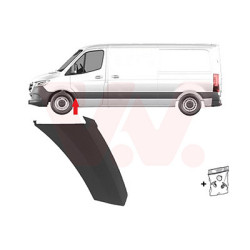 Moulure aile avant gauche