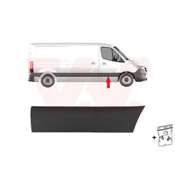 Moulure porte avant droite