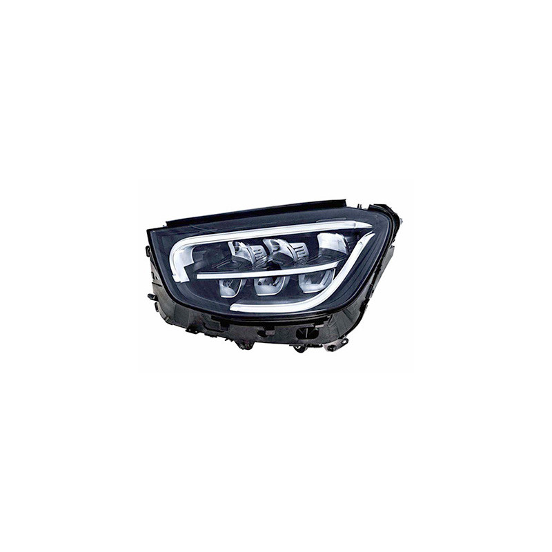 Phare double avant gauche 19  led pour véhicule sans système d éclairage avant adaptatif