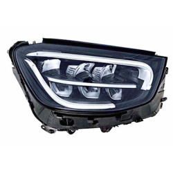 Phare double avant droit 19  led pour véhicule sans système d éclairage avant adaptatif