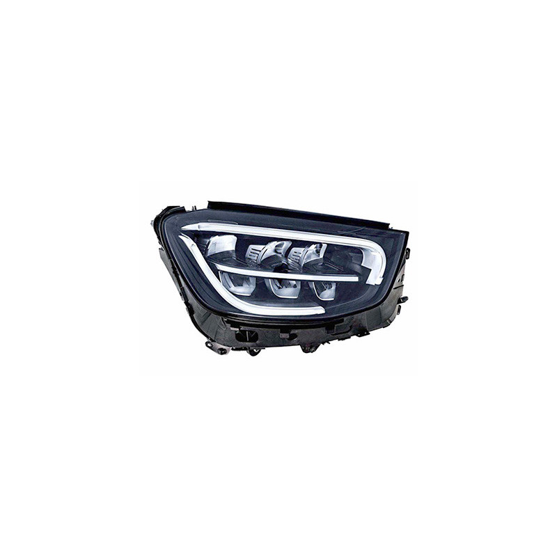 Phare double avant droit 19  led pour véhicule sans système d éclairage avant adaptatif