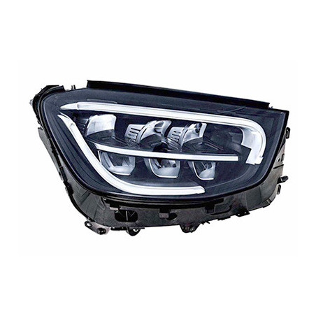 Phare double avant droit 19  led pour véhicule sans système d éclairage avant adaptatif