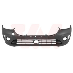 Pare-choc avant en primer avec trous pour parkcontrol pour véhicules avec antibrouillard