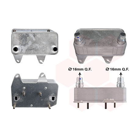 Radiateur huile pour boÎte de vitesse automatique