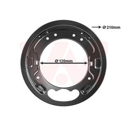 Protection disque frein arrière gauche ou droit