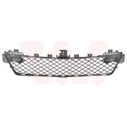 Grille prise d'air inférieure avec trous pour parkcontrol pas amg-pack