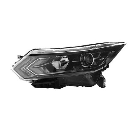 Phare double avant gauche h11 h9  réglage électrique moteur inclus