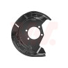 Protection disque frein arrière gauche