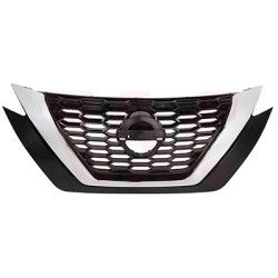 Grille calandre noir-chrome  trou camera
