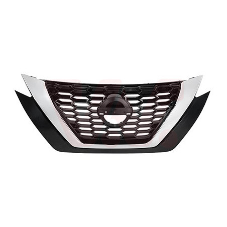 Grille calandre noir-chrome  trou camera