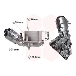 Boitier de filtre a huile