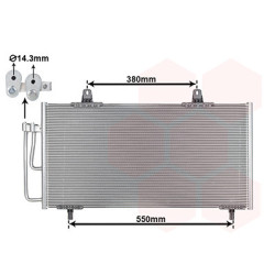 Condenseur avec bouteille