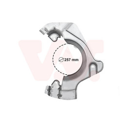 Protection disque frein avant gauche pour diamètre du disque de frein [mm]  257