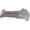 Pare-choc arrière en primer (pour véhicule 5 portes)  6 trous pour parkassist  trou camera pas opc