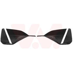 Grille prise air inférieure kit (gauche droit) sans trous pour parkcontrol