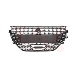 Grille calandre -23 gris chrome sans trous pour parkcontrol pas gt-line