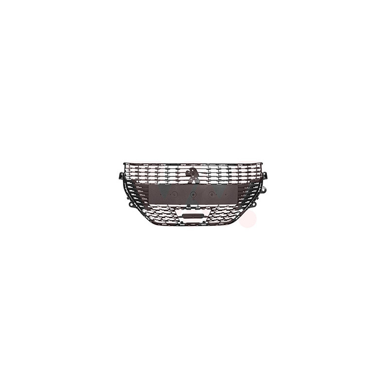 Grille calandre -23 gris chrome sans trous pour parkcontrol pas gt-line