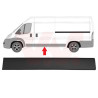 Moulure laterale gauche aussi pour véhicules avec porte latérale empattement moyen  3450mm empattement long  4050mm noir