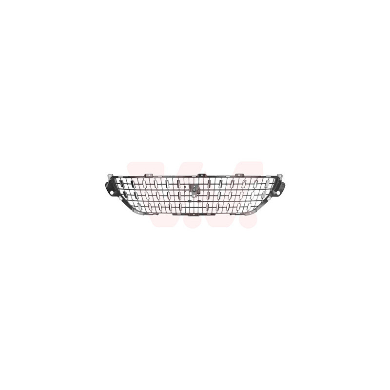 Grille calandre 16  noir-chrome