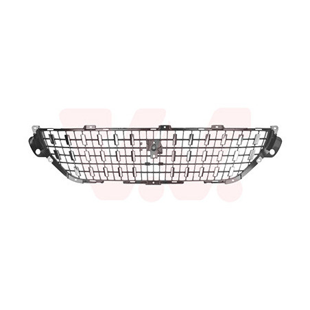 Grille calandre 16  noir-chrome
