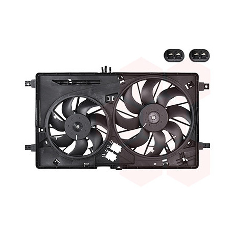 Cadre   ventilateur double 2.3 cdti traction avant (fwd)