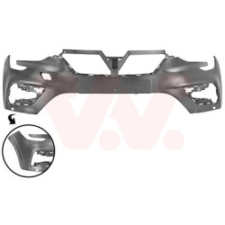 Pare-choc avant  2 trous pour parkcontrol